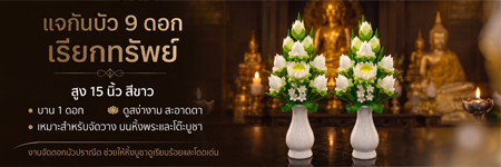 ชุดดอกบัวดินปั้น